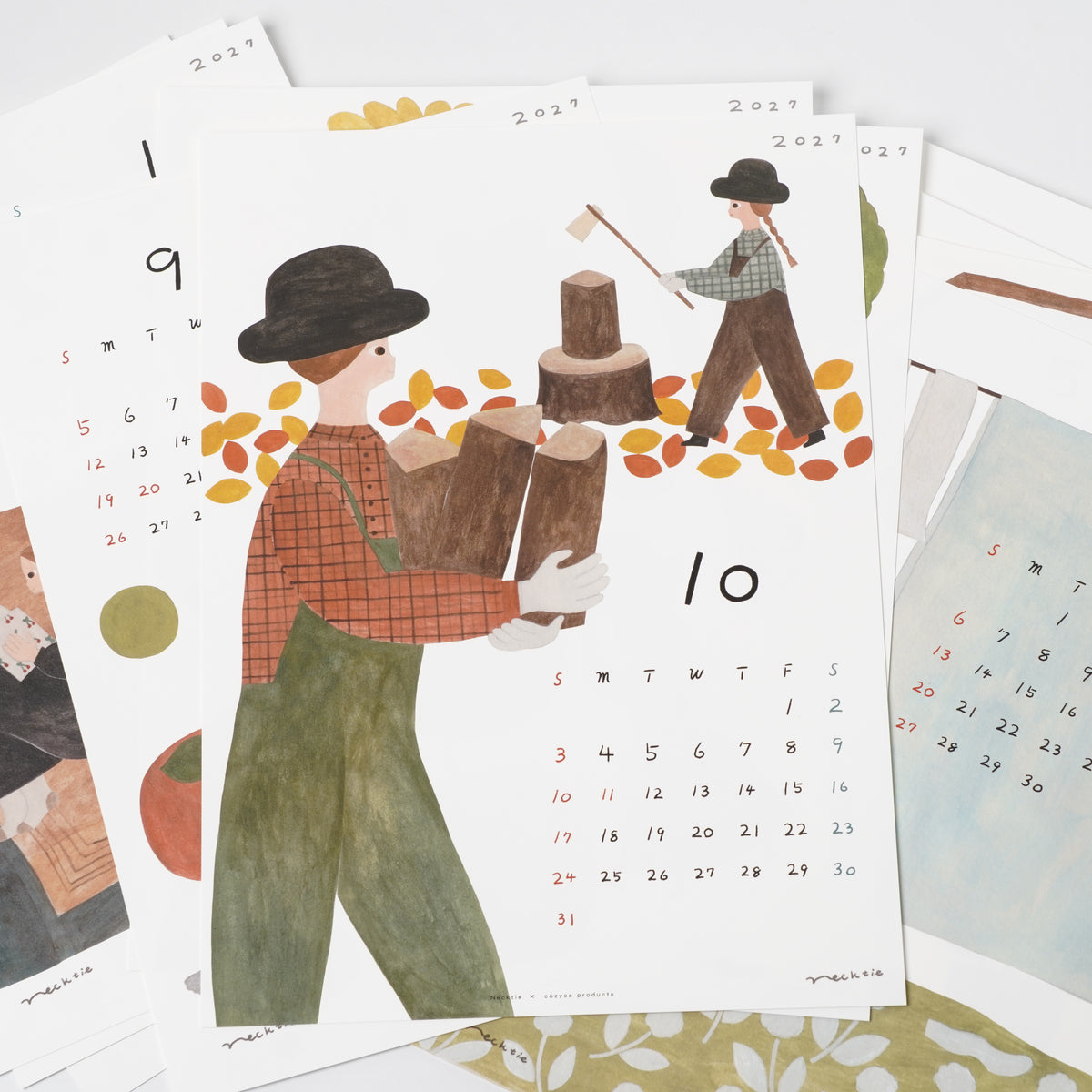 NEKOTAI 2027 Calendar | Cozyca Products
