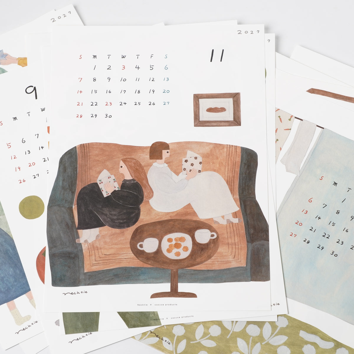 NEKOTAI 2027 Calendar | Cozyca Products
