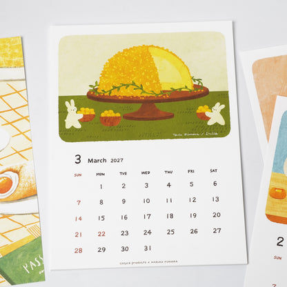 Mariko Fukuoka 2027 Sweets Calendar | Cozyca Products