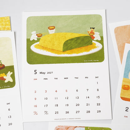 Mariko Fukuoka 2027 Sweets Calendar | Cozyca Products