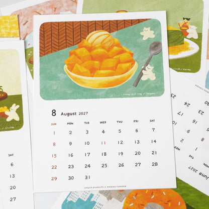 Mariko Fukuoka 2027 Sweets Calendar | Cozyca Products