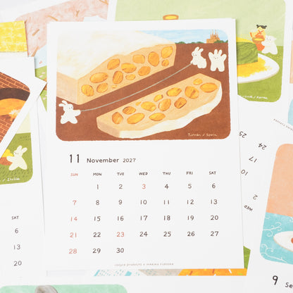 Mariko Fukuoka 2027 Sweets Calendar | Cozyca Products