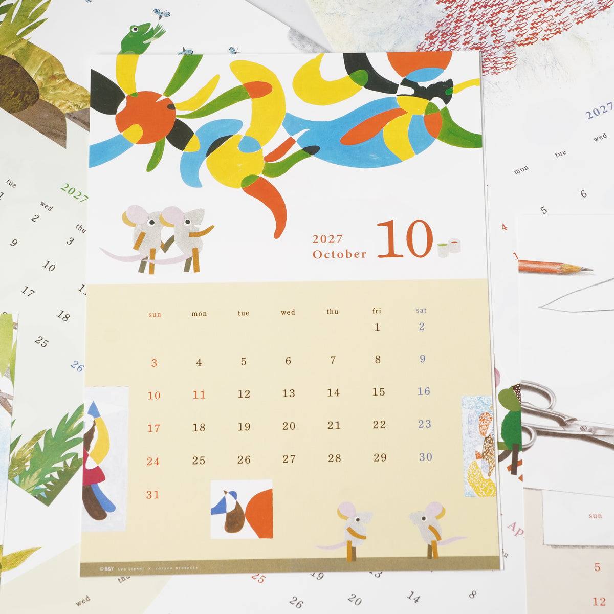Leo Lionni 2027 Calendar | Cozyca Products