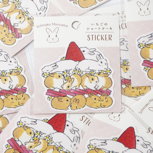 Shinako Moriyama Strawberry Shortcake Sticker