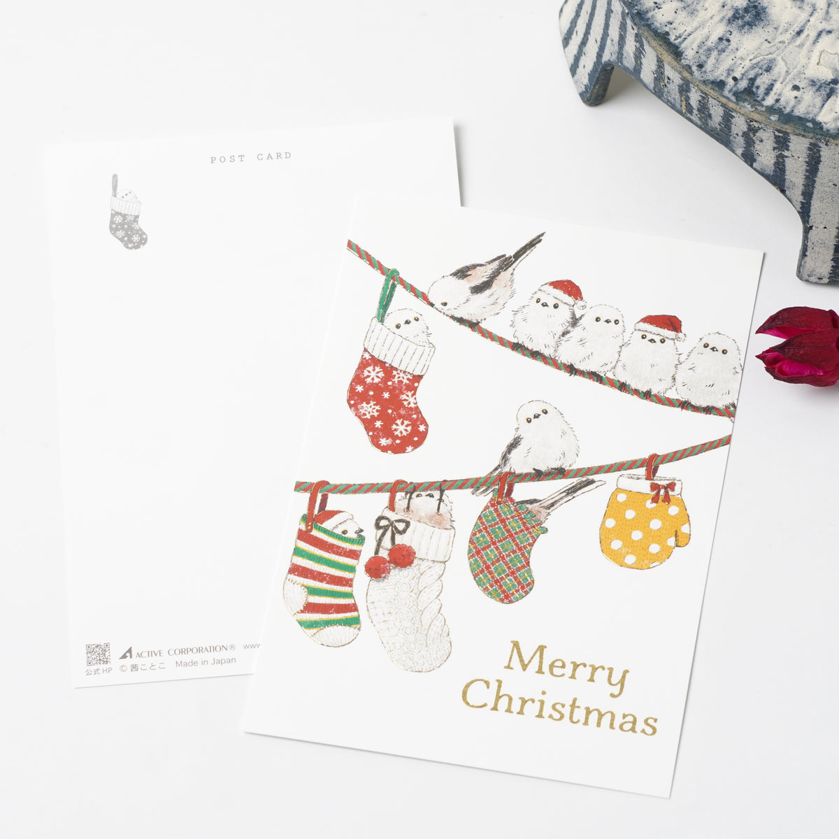 Kotoko Akane Christmas Ezo Naki Postcard