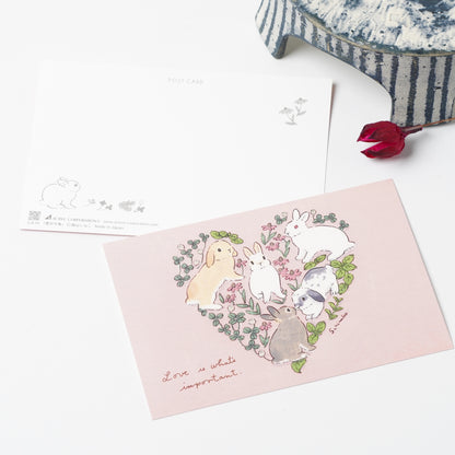 Shinako Moriyama Love Is What Matters Postcard