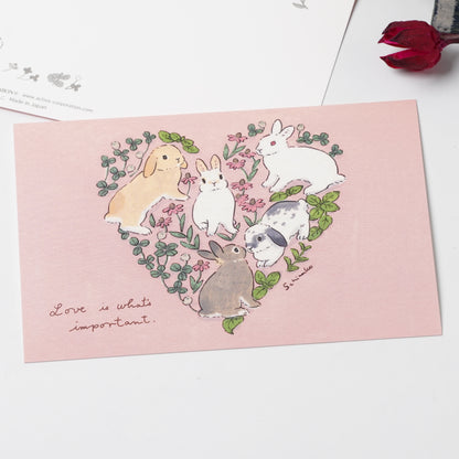 Shinako Moriyama Love Is What Matters Postcard