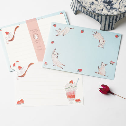 Tocoro Comugi Letter Set Strawberry