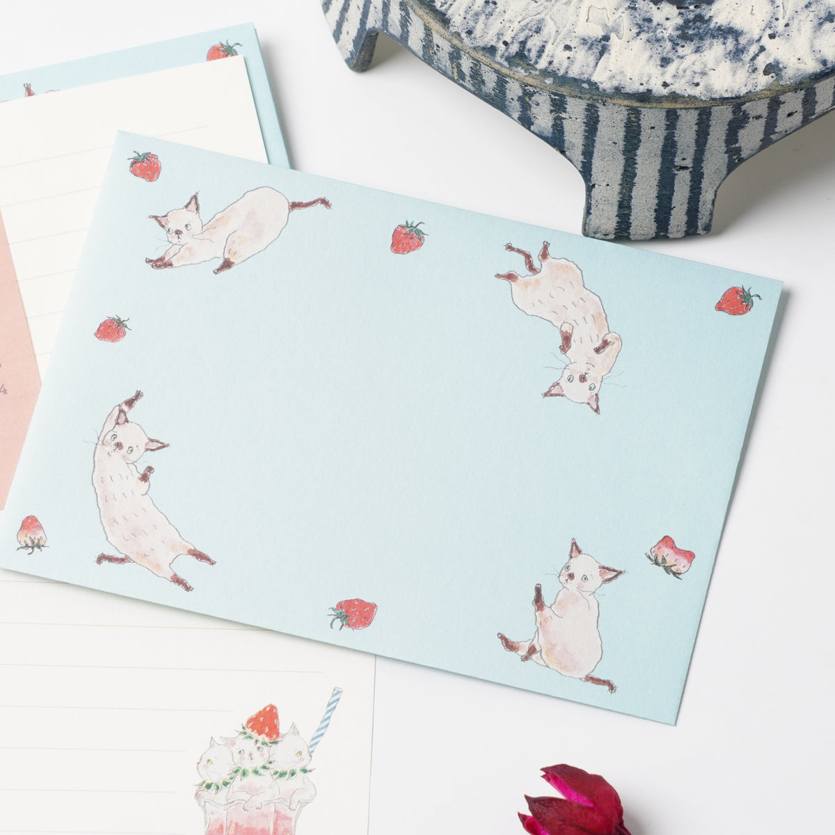 Tocoro Comugi Letter Set Strawberry