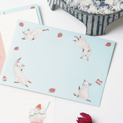 Tocoro Comugi Letter Set Strawberry