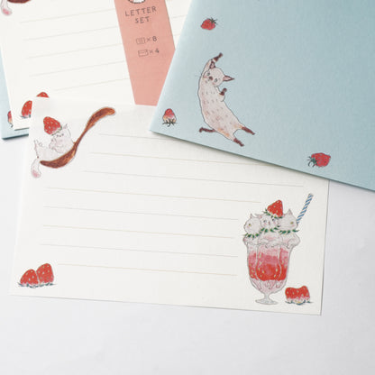 Tocoro Comugi Letter Set Strawberry