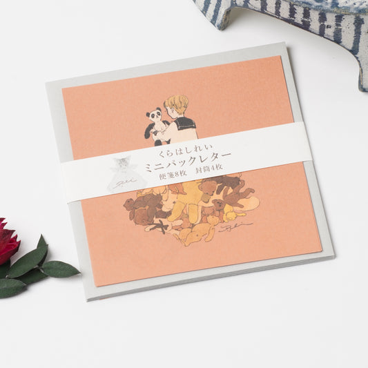 Kurahashi Rei Bear Mini Letter Set