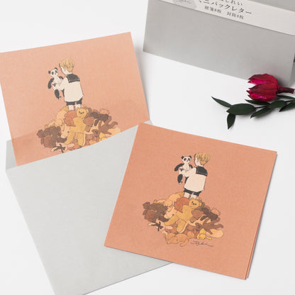 Kurahashi Rei Bear Mini Letter Set