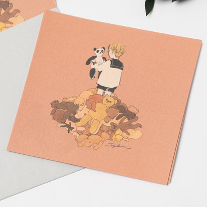 Kurahashi Rei Bear Mini Letter Set