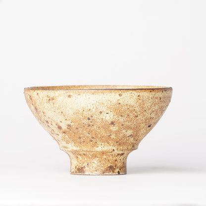 Futoshi Yamashita Volcanic Yellow Chawan Rice Bowl