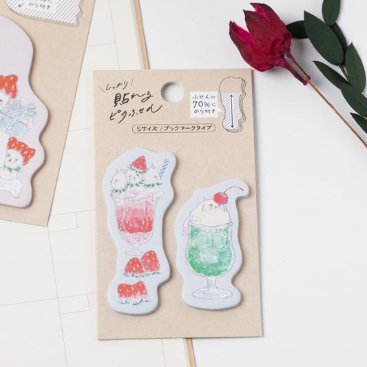 TOCOROCOMUGI Pita Sticky Notes S – Soda Cat