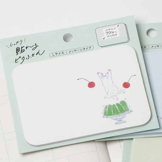 TOCOROCOMUGI Pita Sticky Notes L – Cafe Jelly Cat