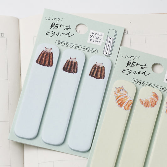 TOCOROCOMUGI Pita Sticky Notes S – Canele Cat