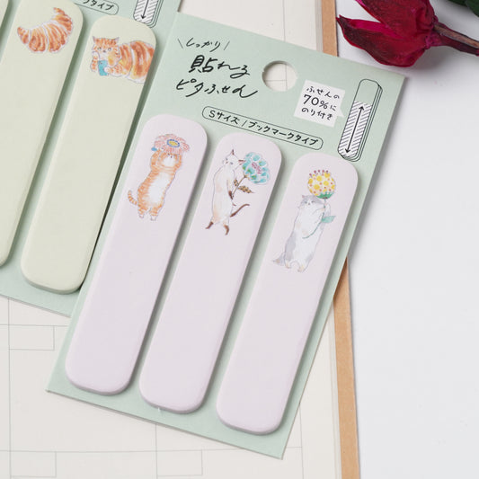 TOCOROCOMUGI Pita Sticky Notes S – Flower Fairy Cat