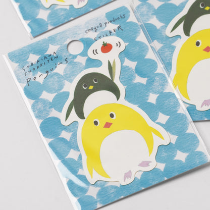 Cozyca Products Die-Cut Sticker - Penguins