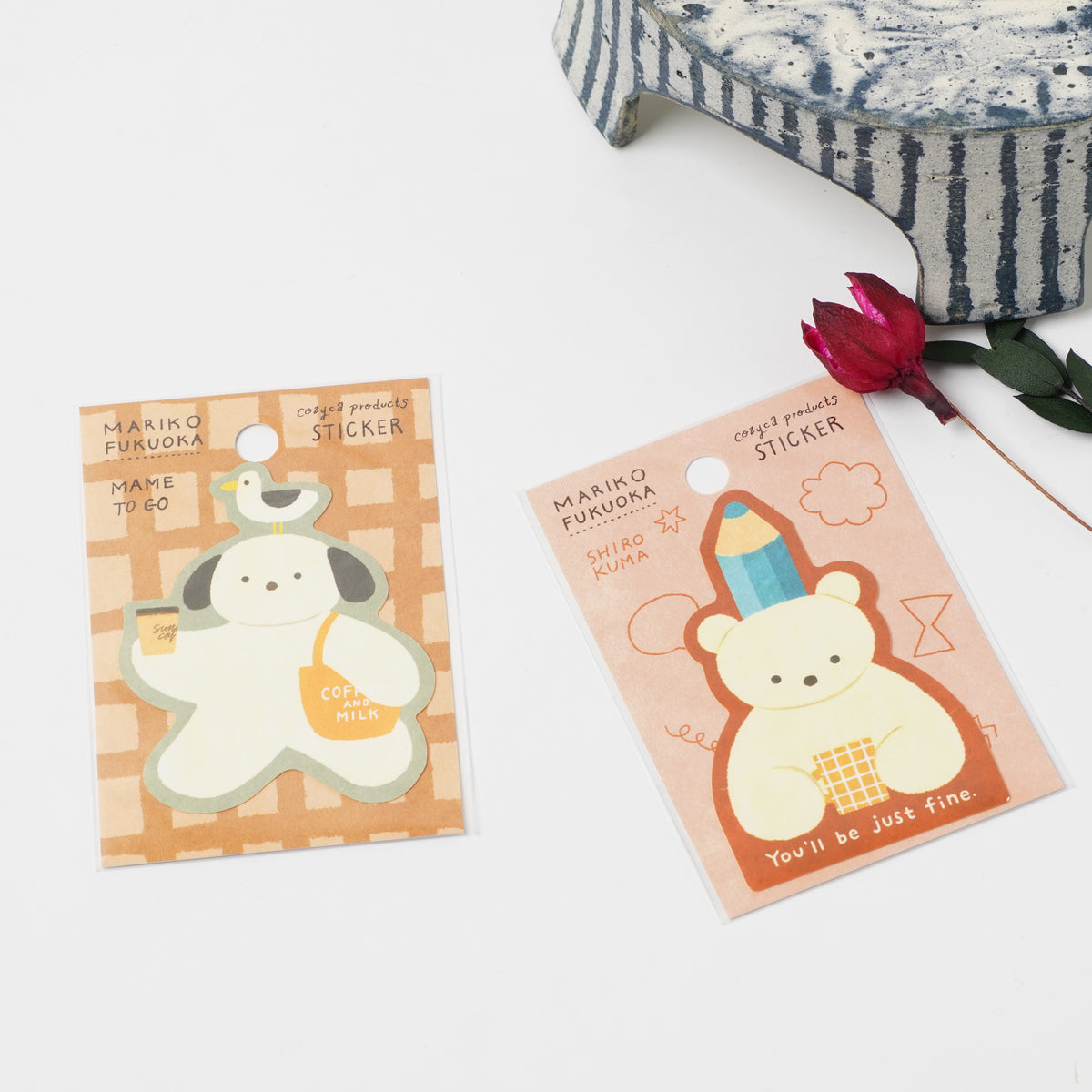 Cozyca Products Die-Cut Sticker - MAME TO GO