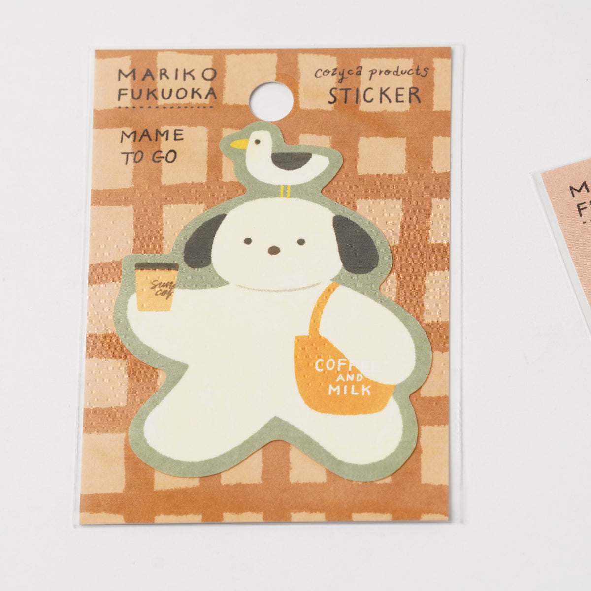 Cozyca Products Die-Cut Sticker - MAME TO GO