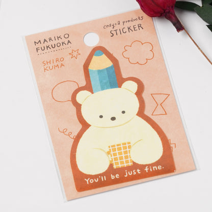 Cozyca Products Die-Cut Sticker - Shirokuma