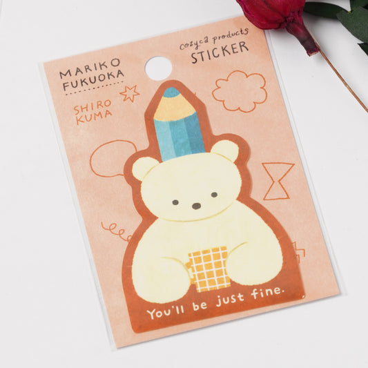 Cozyca Products Die-Cut Sticker - Shirokuma