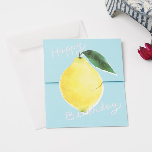 Lemon Birthday Card