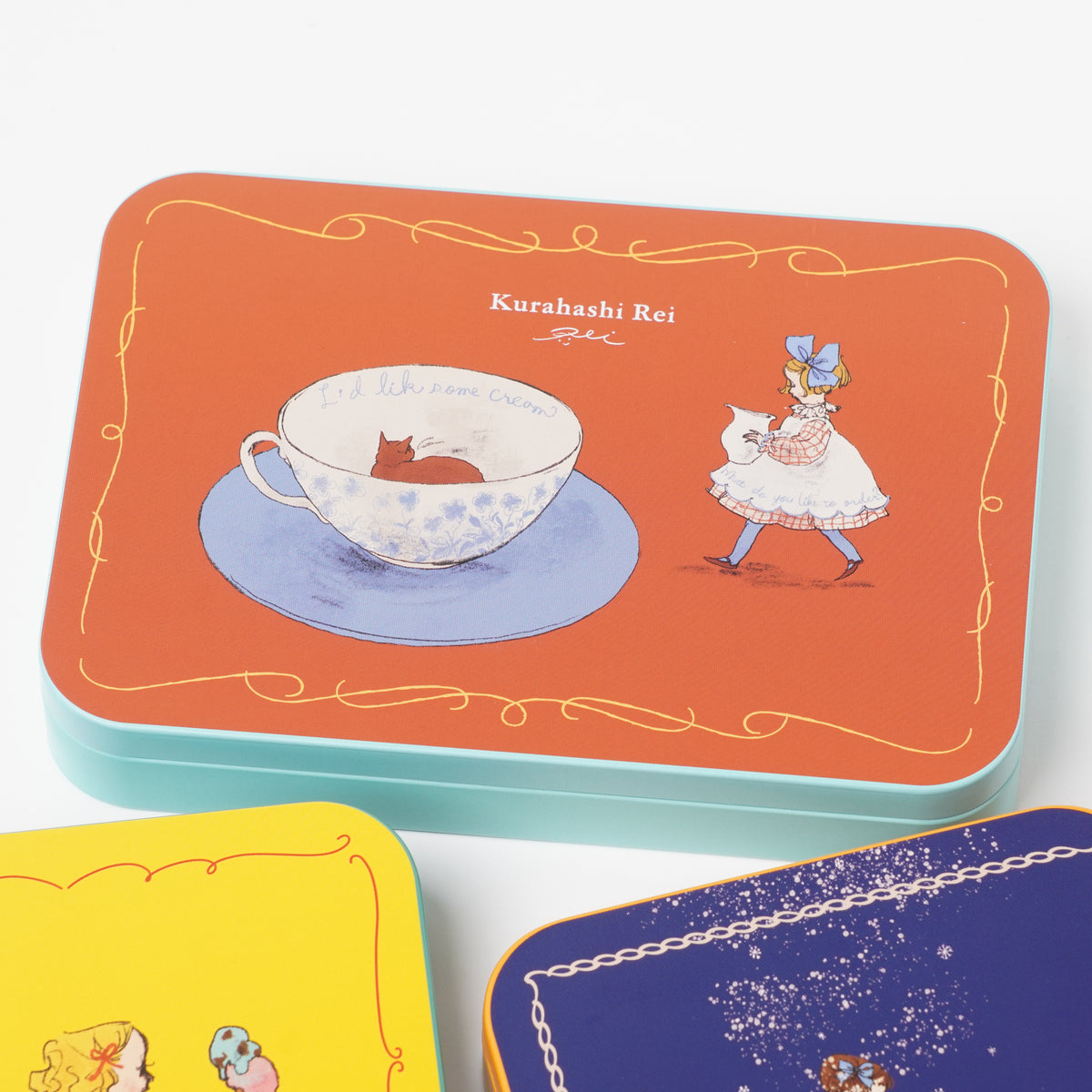 Kurahashi Rei Tin Postcard Set - BR
