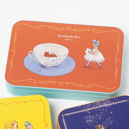 Kurahashi Rei Tin Postcard Set - BR