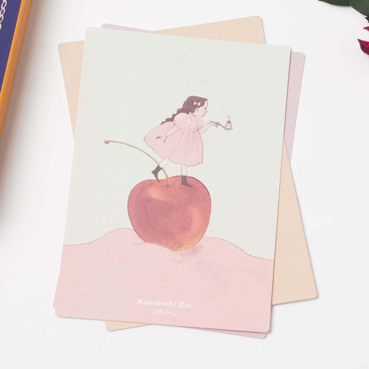 Kurahashi Rei Tin Postcard Set - NV
