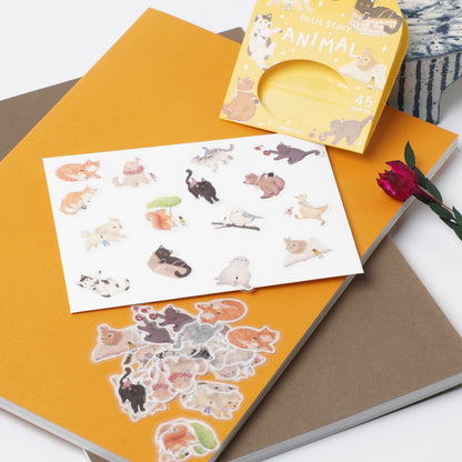 BGM Petit Story Animal Stickers