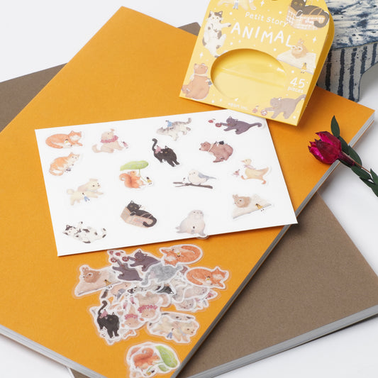 BGM Petit Story Animal Stickers