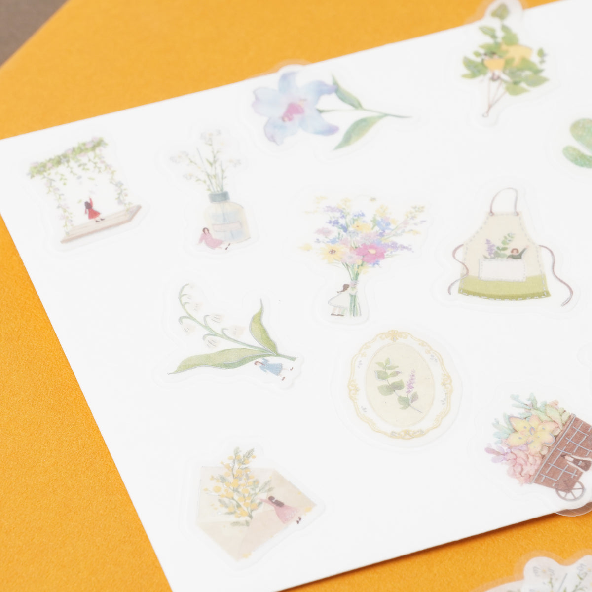 BGM Petit Story Gardening Stickers