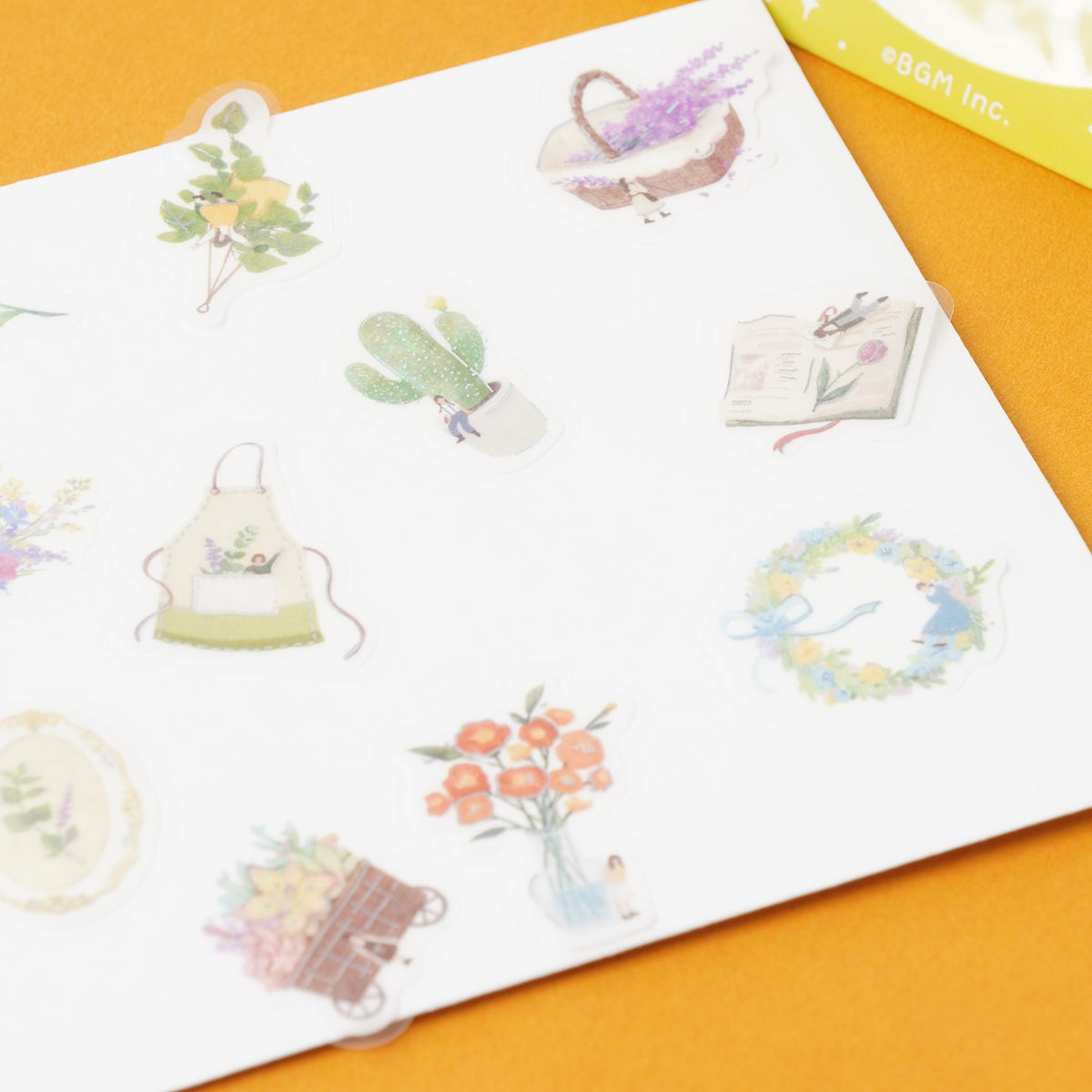 BGM Petit Story Gardening Stickers