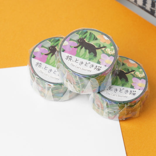 BGM ravel & Cat Planner Tape - Blooming Meadow