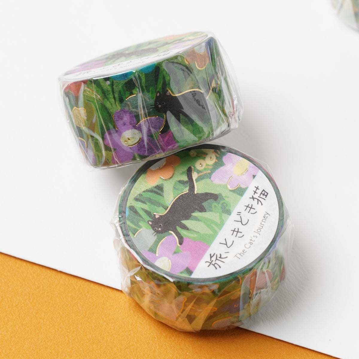 BGM ravel & Cat Planner Tape - Blooming Meadow