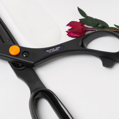 Clover Black Fabric Scissors 24 cm - Lightweight Japanese Sewing Scissors