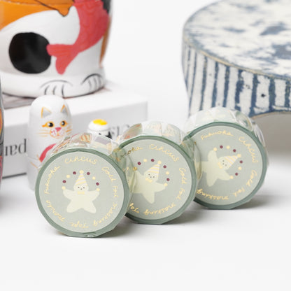 Cozyca Products Golds Foil Washi Masking Tape - Circus