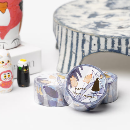 Cozyca Products Golds Foil Washi Masking Tape - Sayuri Fujimaki nettai Washi Tape