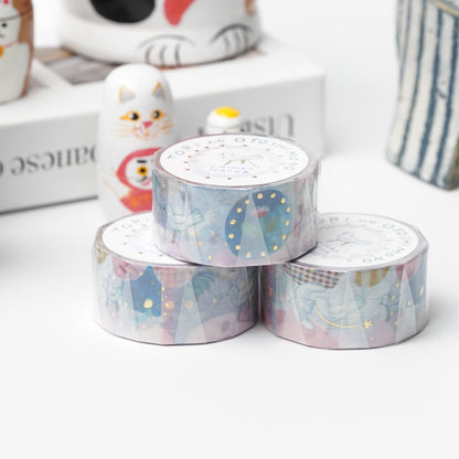 Cozyca Products Golds Foil Washi Masking Tape - Chihiro Sonoda Bird Droppings Washi Tape