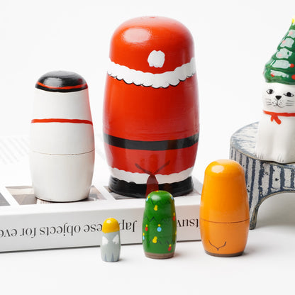 Creer Christmas Cat Matryoshka