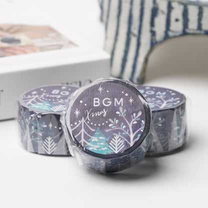 BGM Moonlit Forest Foil Washi Tape | 2026 Limited Edition