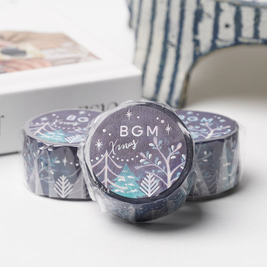 BGM Moonlit Forest Foil Washi Tape | 2026 Limited Edition