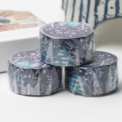 BGM Moonlit Forest Foil Washi Tape | 2026 Limited Edition