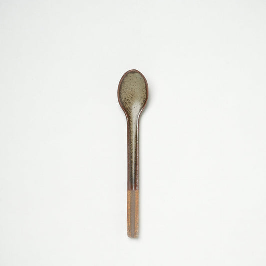 Shigarakiyaki Ceramic Spoon