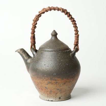 Keiji Tanaka Kyusu Tea Pot Nanban Woodfired