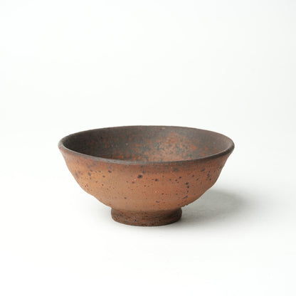Keiji Tanaka Chawan Rice/Matcha Bowl Nanban Woodfired