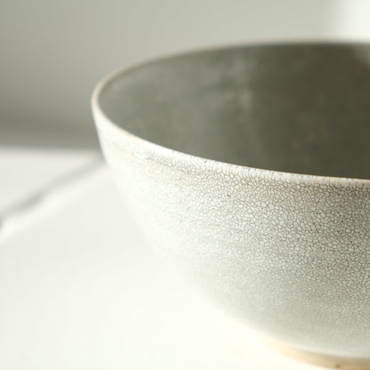 Hyouzangama Kairagi Crackle Glaze Bowl Large